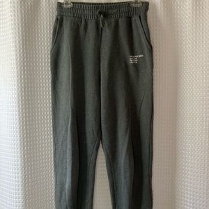 Zara Forest Green Limited Sport Basics sweatpants